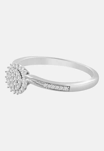 Diamant Exquis Ring Silver