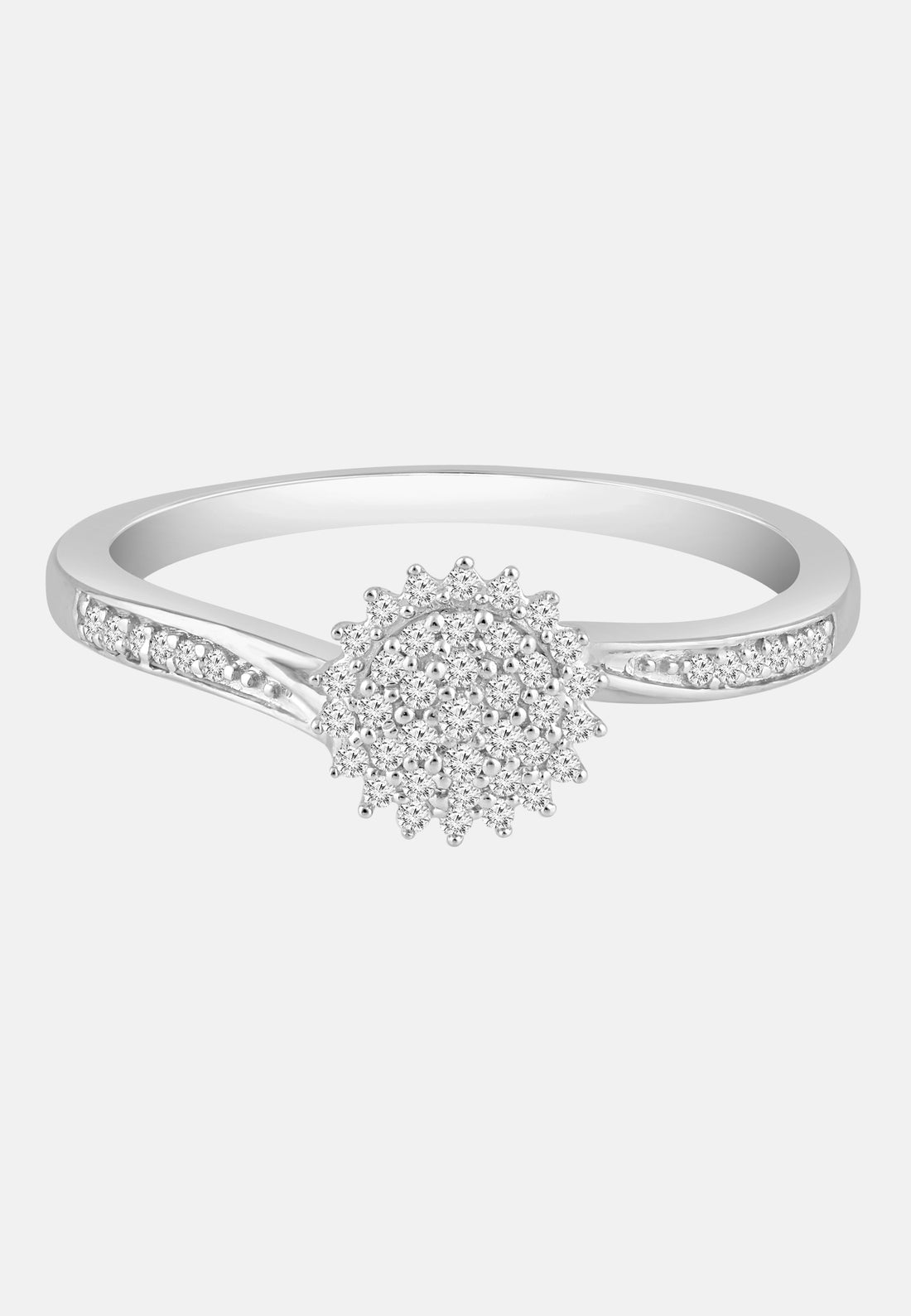 Diamant Exquis Ring Silver