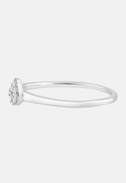 Diamant Exquis Ring Silver