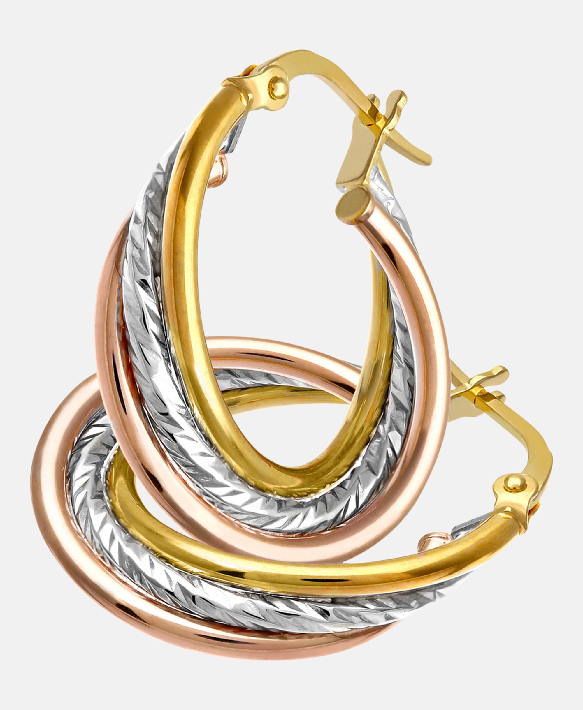 Creolen aus 375 Gelbgold