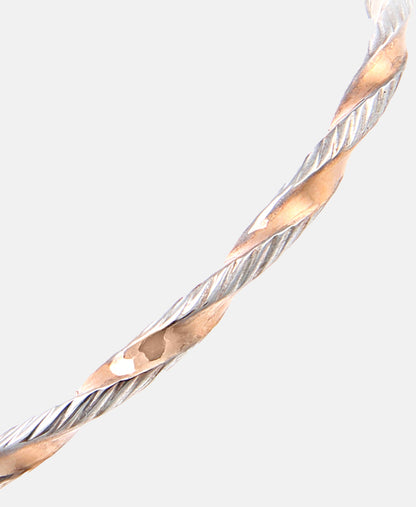 Armreif aus 375 Roségold gedreht