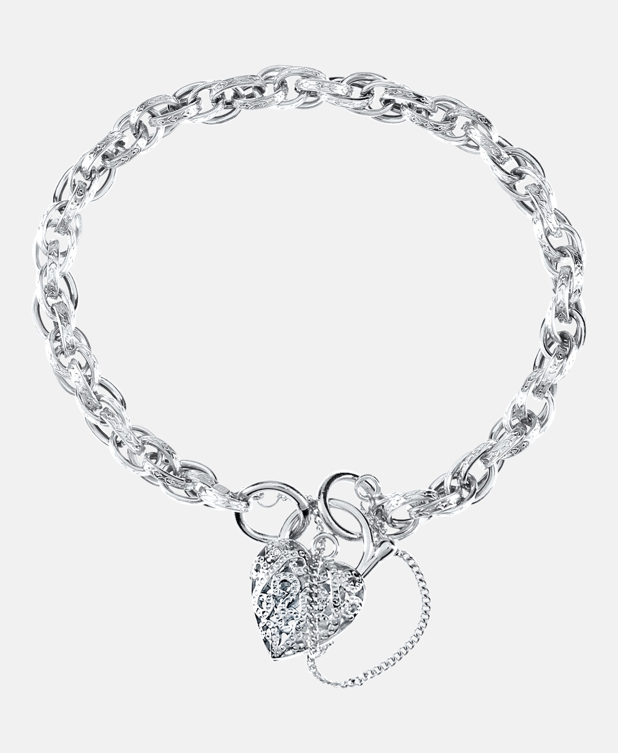 Armband aus 375 Weißgold