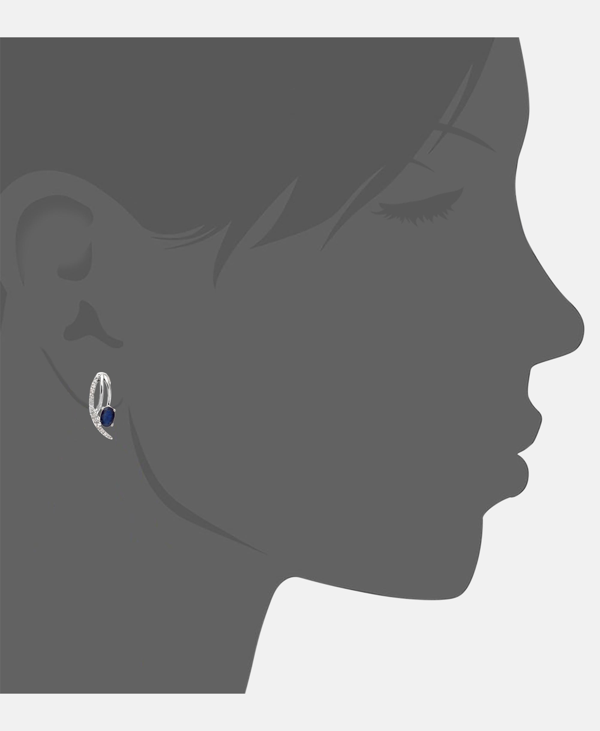 DIAMANT LETERNEL Earrings Silver
