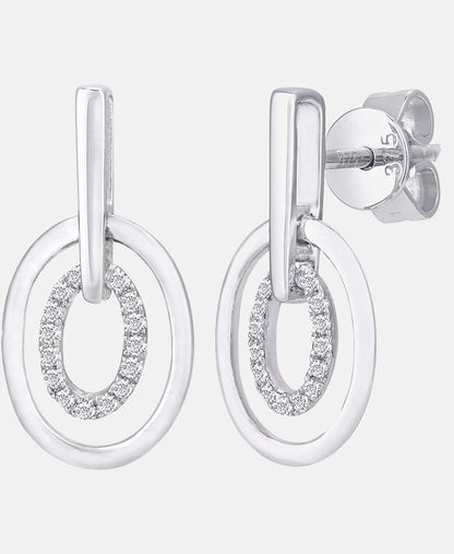 DIAMANT LETERNEL Earrings Silver