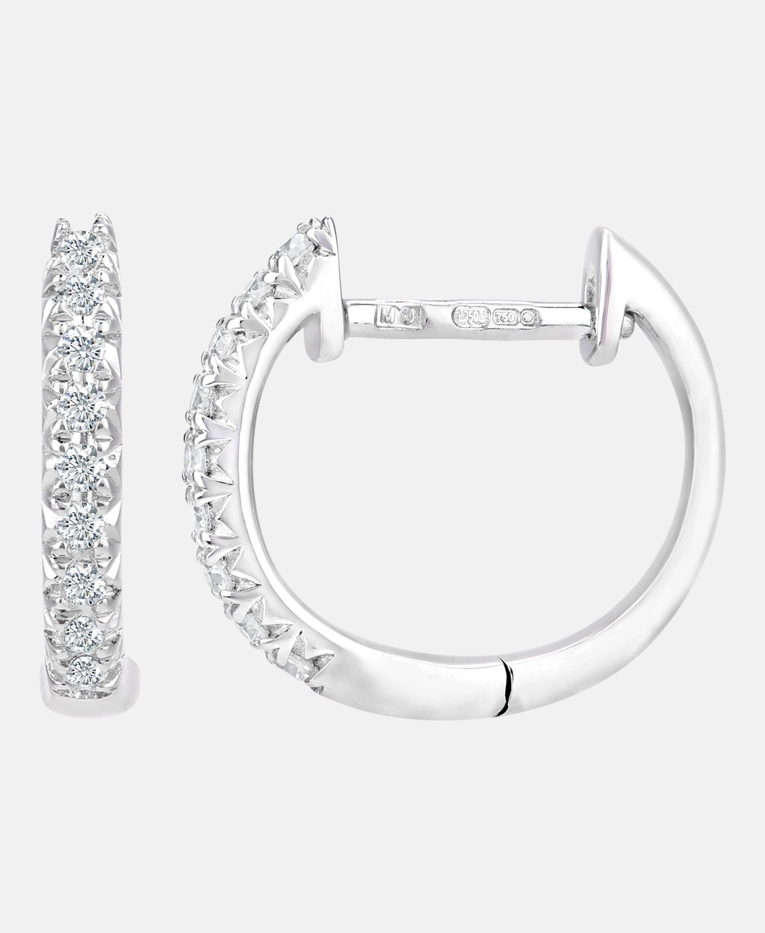 DIAMANT LETERNEL Earrings Silver