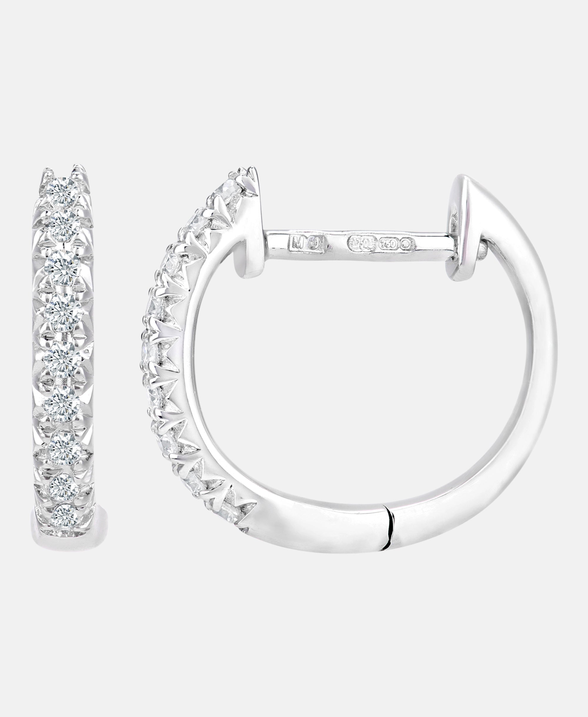 DIAMANT LETERNEL Earrings Silver