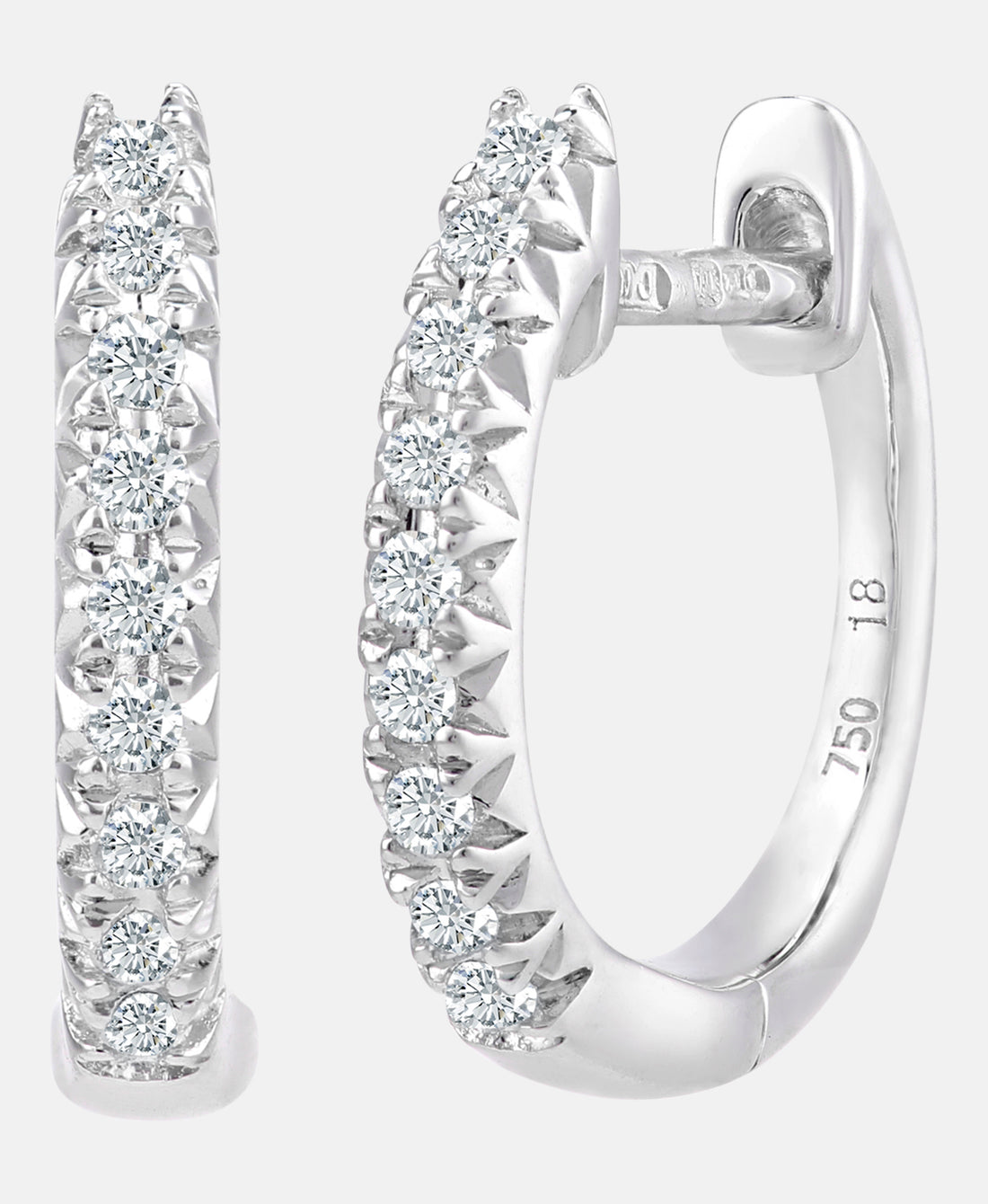 DIAMANT LETERNEL Earrings Silver