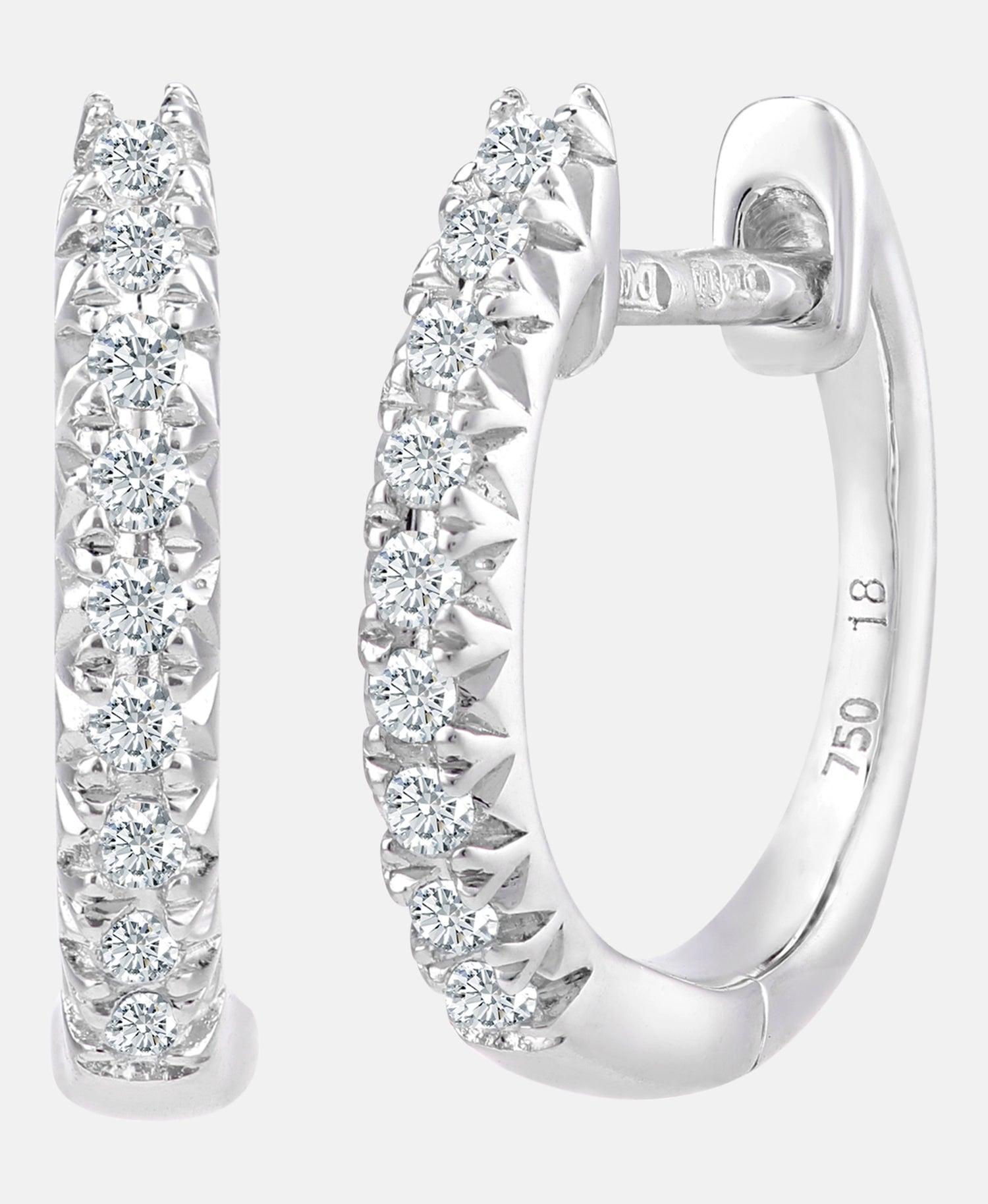 DIAMANT LETERNEL Earrings Silver