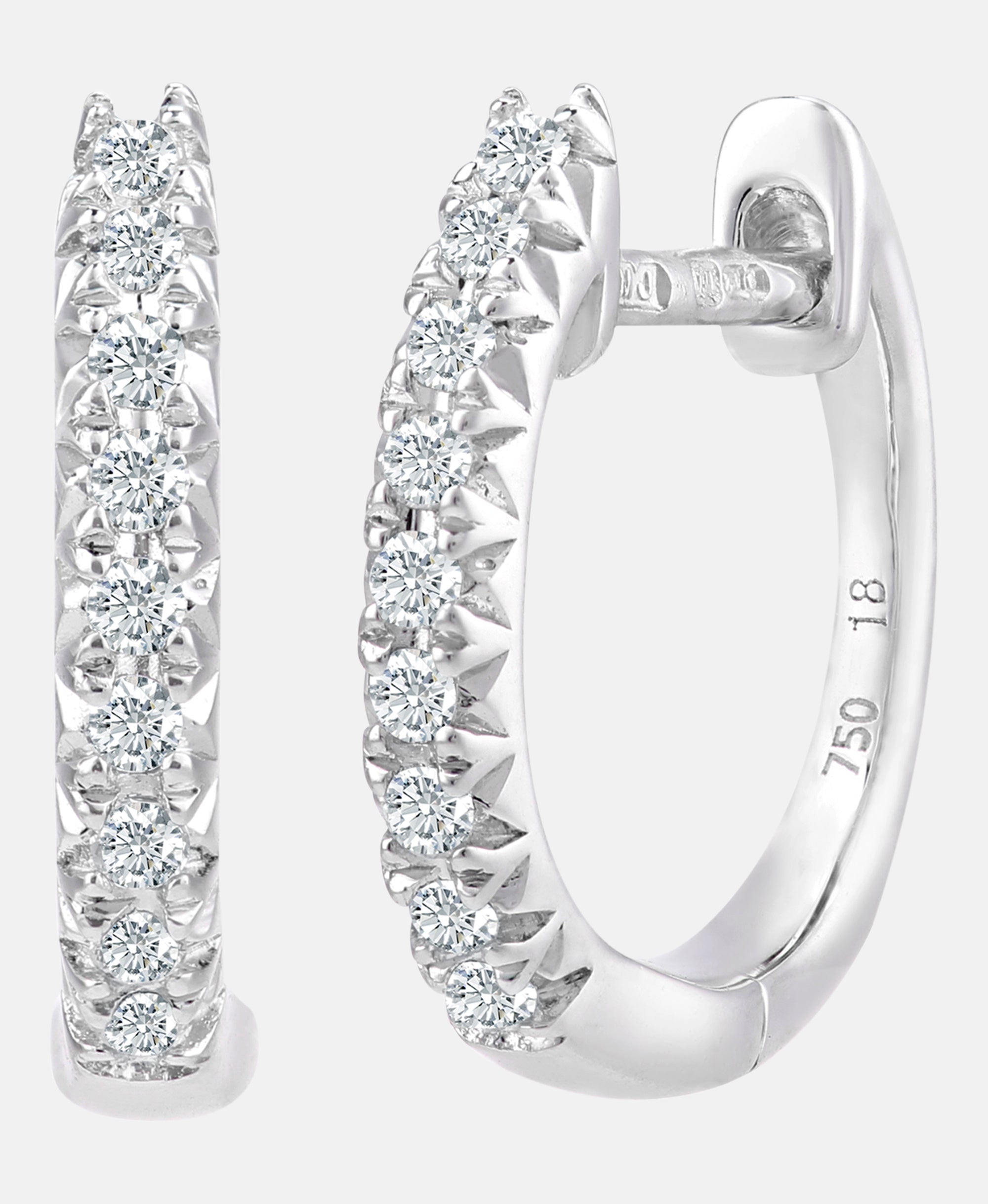 DIAMANT LETERNEL Earrings Silver