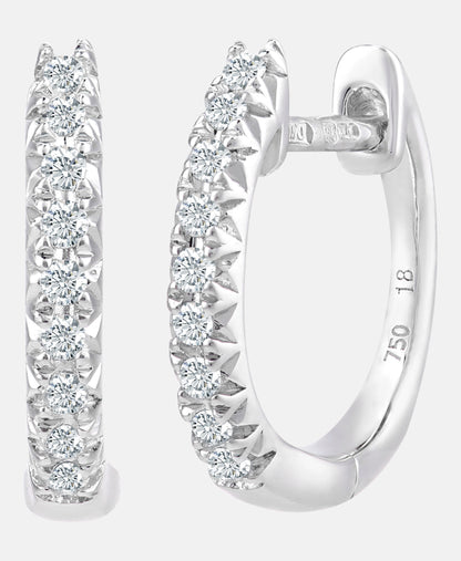 DIAMANT LETERNEL Earrings Silver