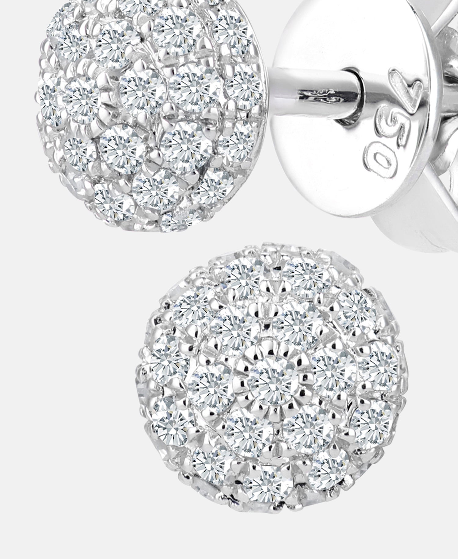DIAMANT LETERNEL Earrings Silver