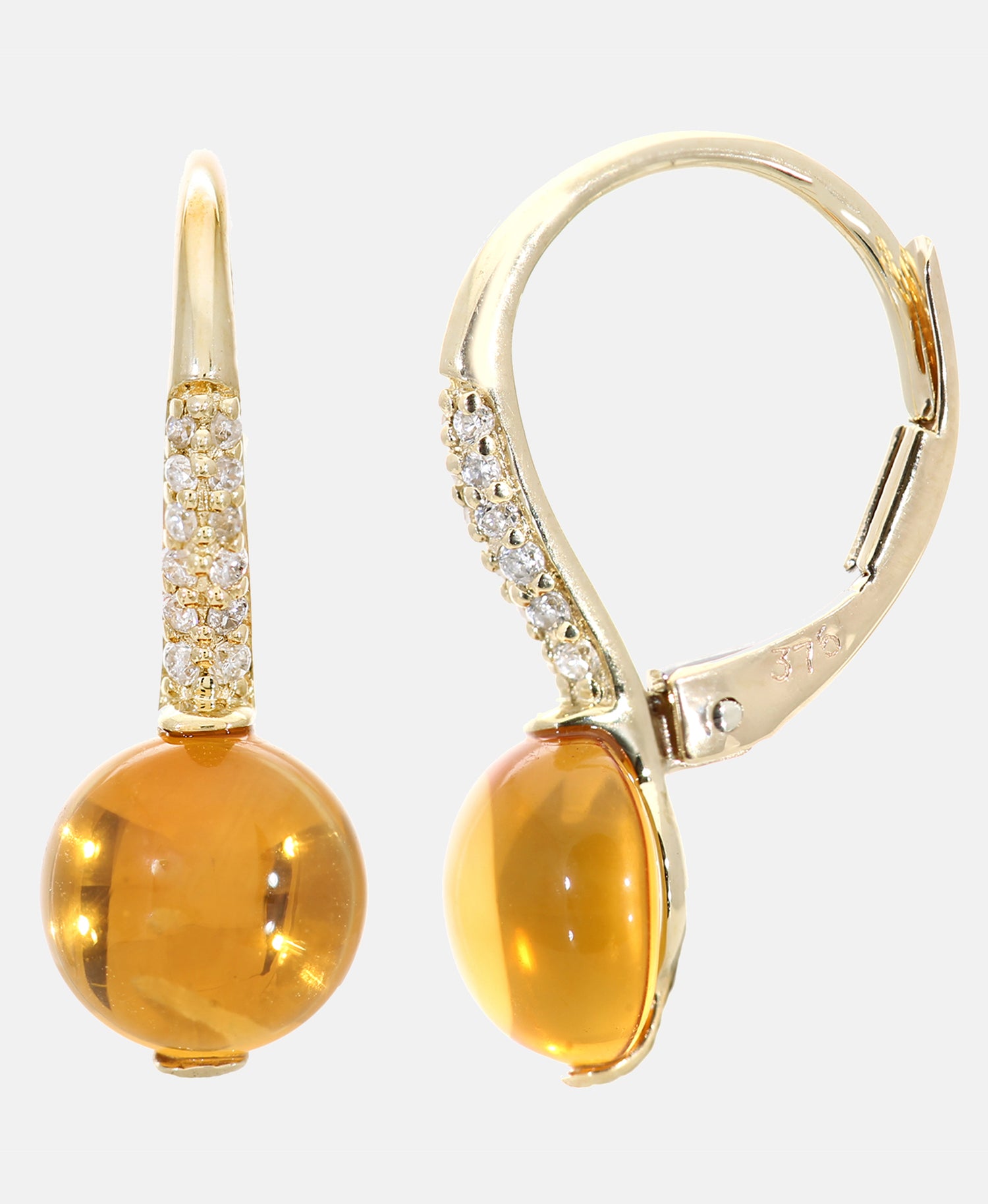 DIAMANT LETERNEL Earrings Yellow gold
