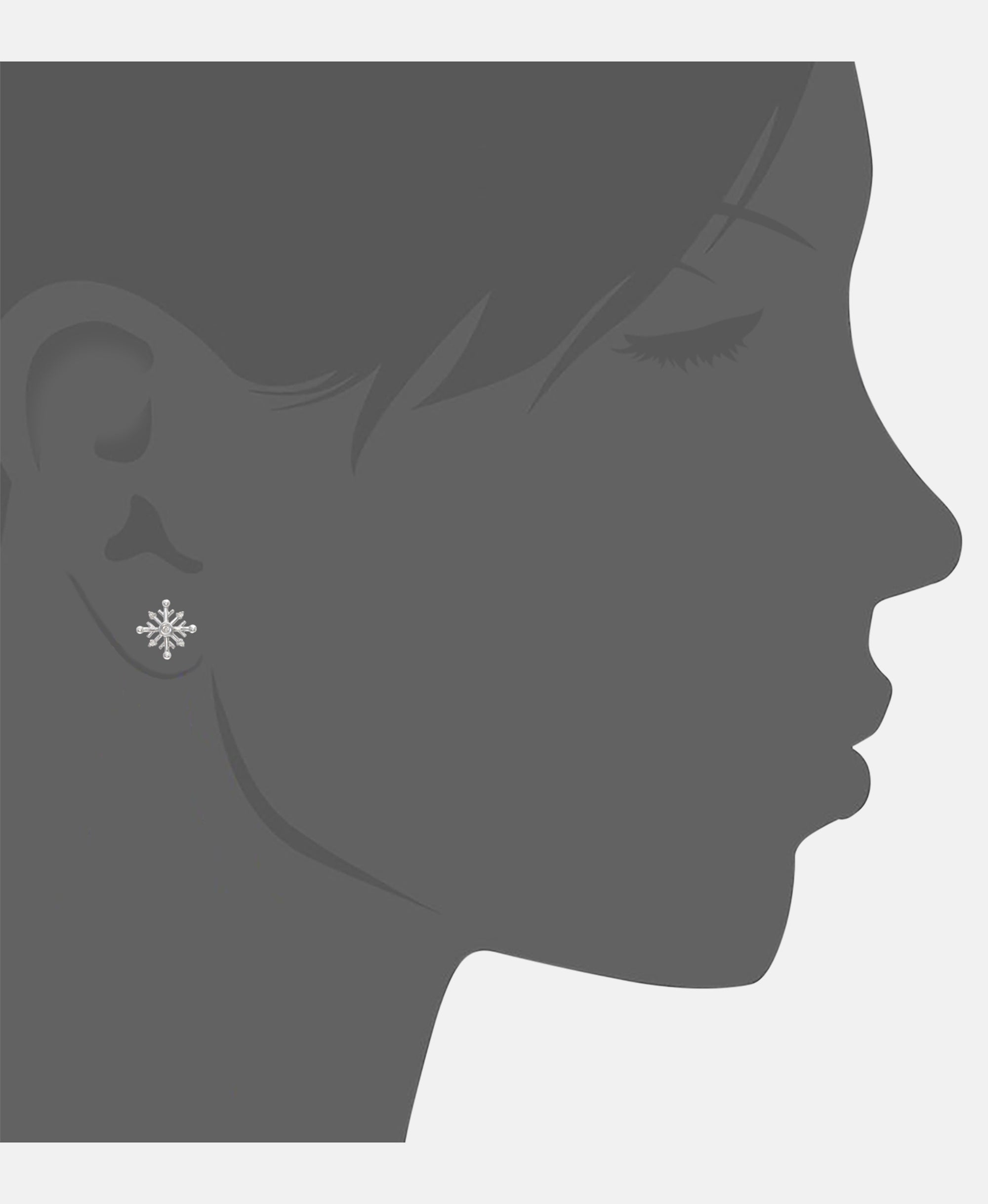 DIAMANT LETERNEL Earrings Silver