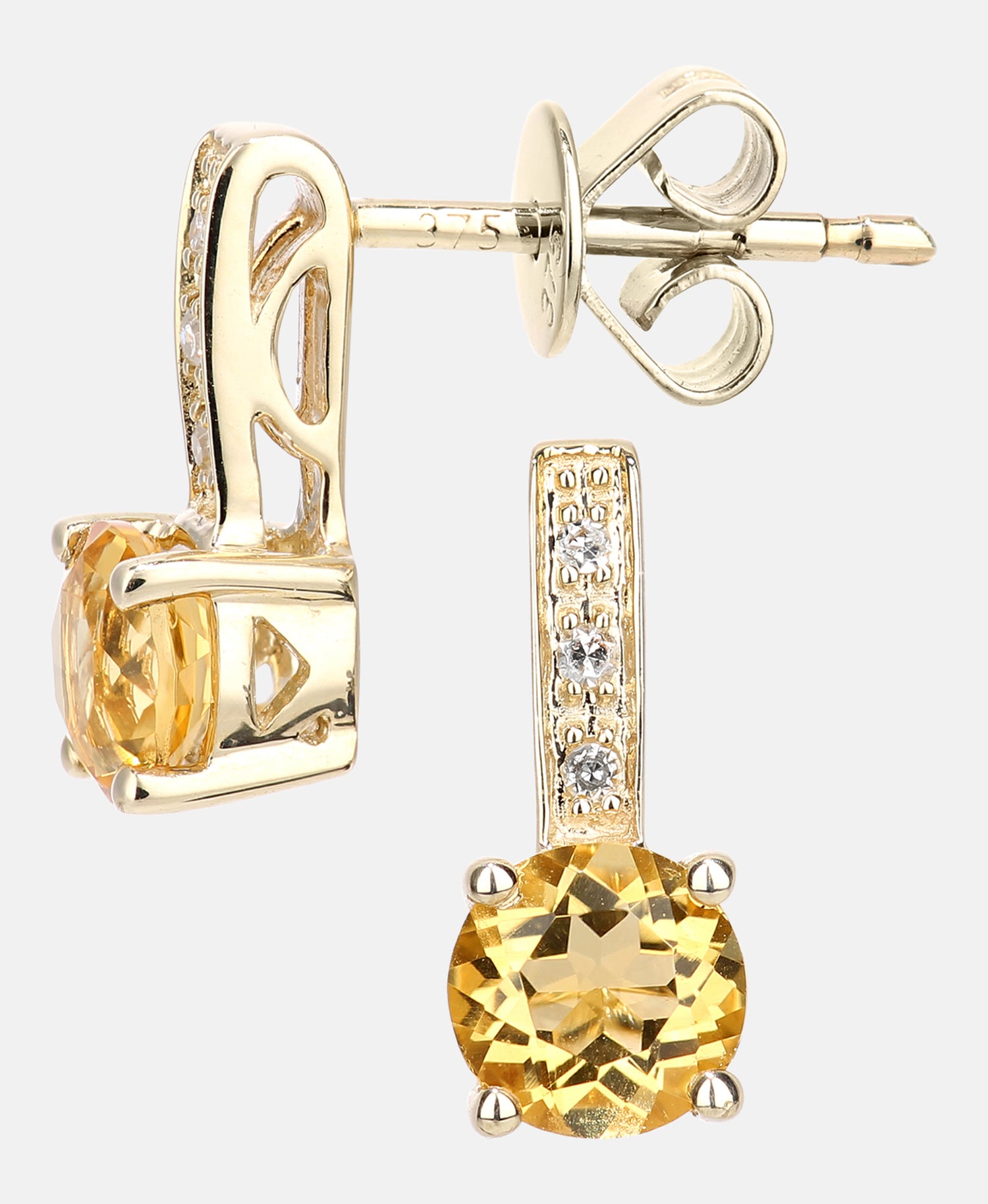 DIAMANT LETERNEL Earrings Yellow gold