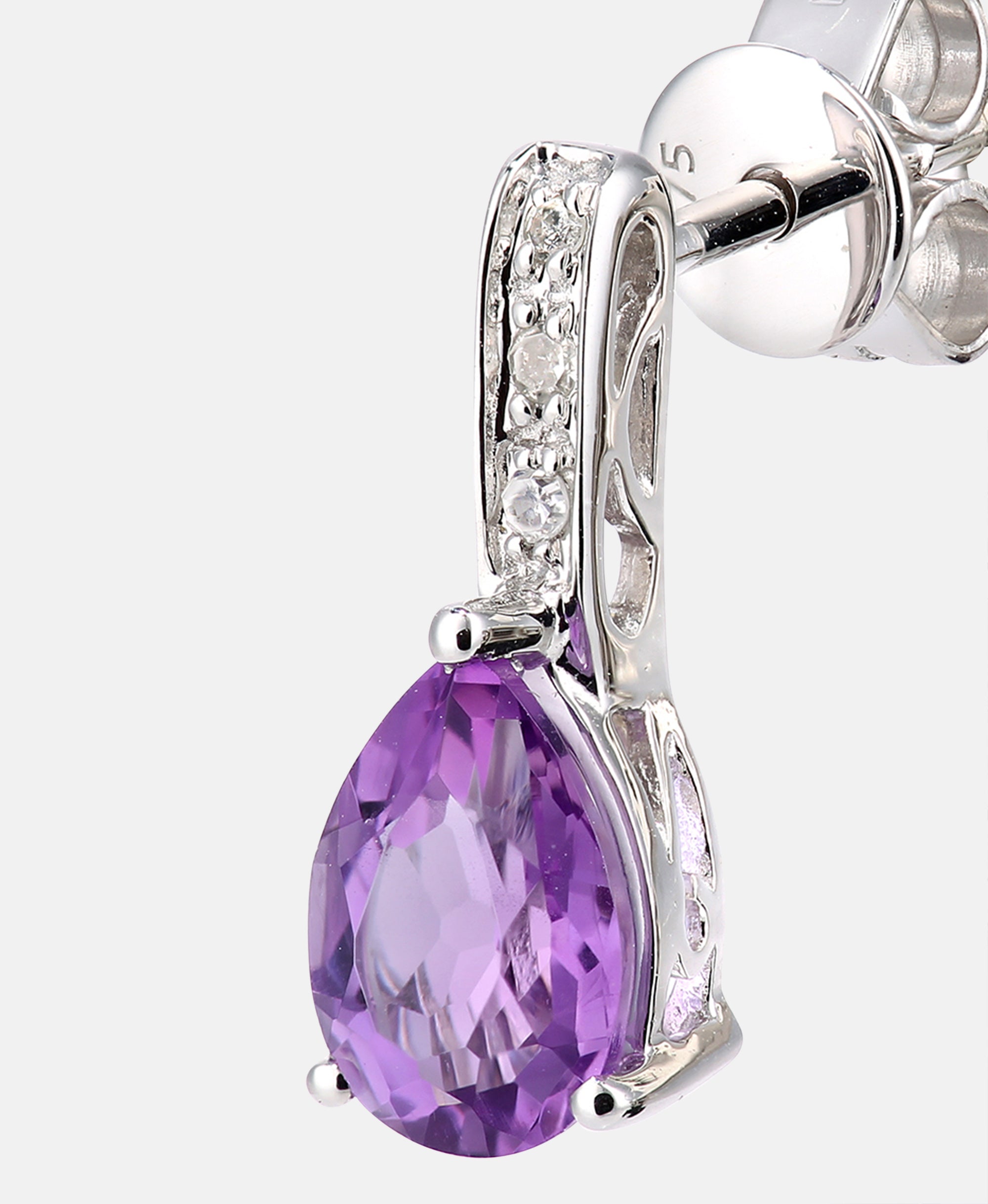 DIAMANT LETERNEL Earrings Silver