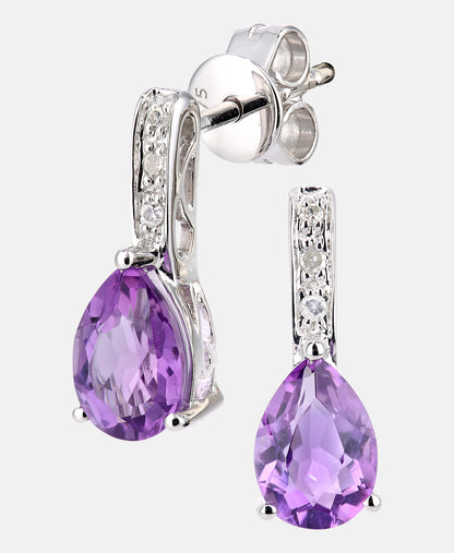 DIAMANT LETERNEL Earrings Silver