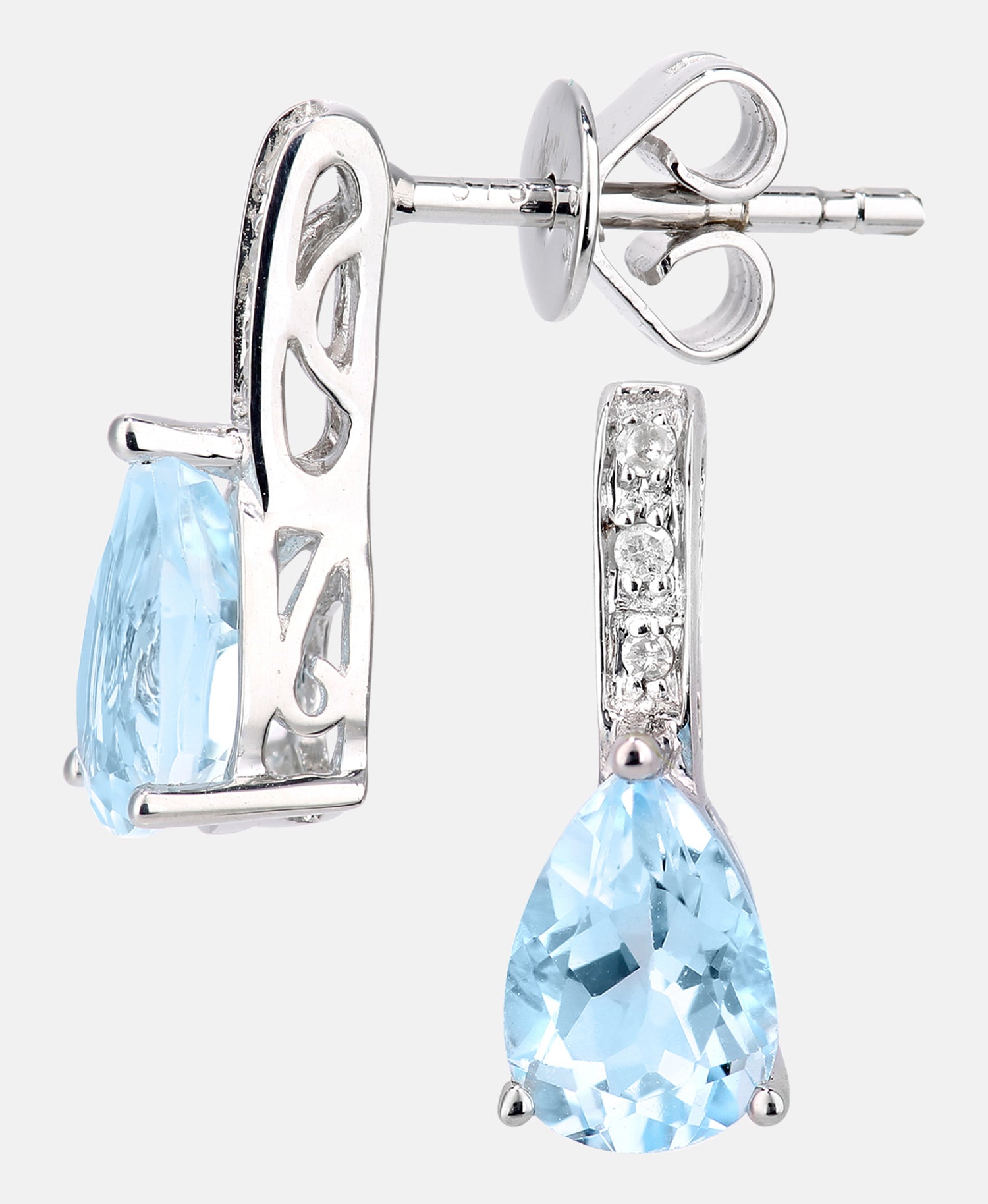 DIAMANT LETERNEL Earrings Silver