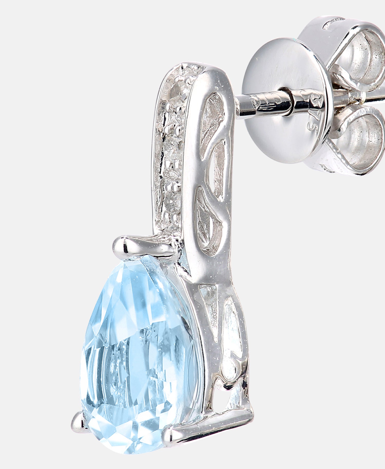 DIAMANT LETERNEL Earrings Silver