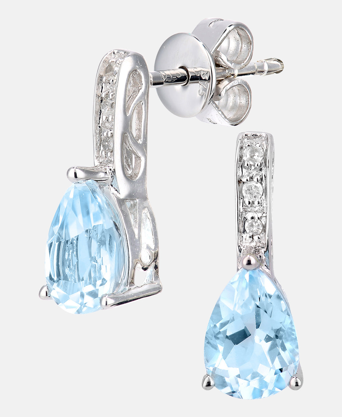DIAMANT LETERNEL Earrings Silver