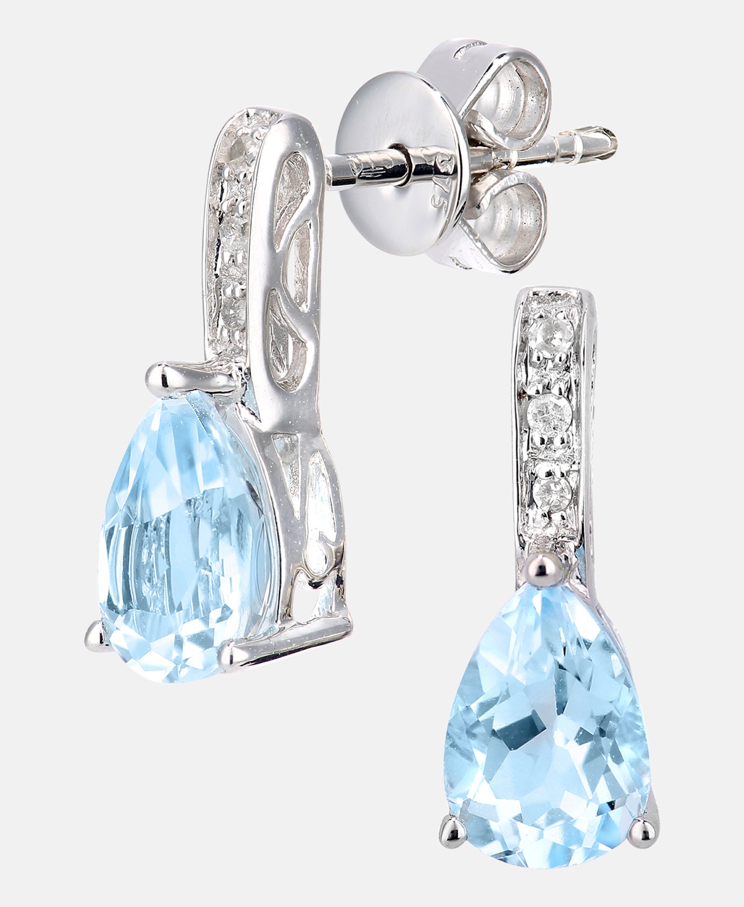 DIAMANT LETERNEL Earrings Silver