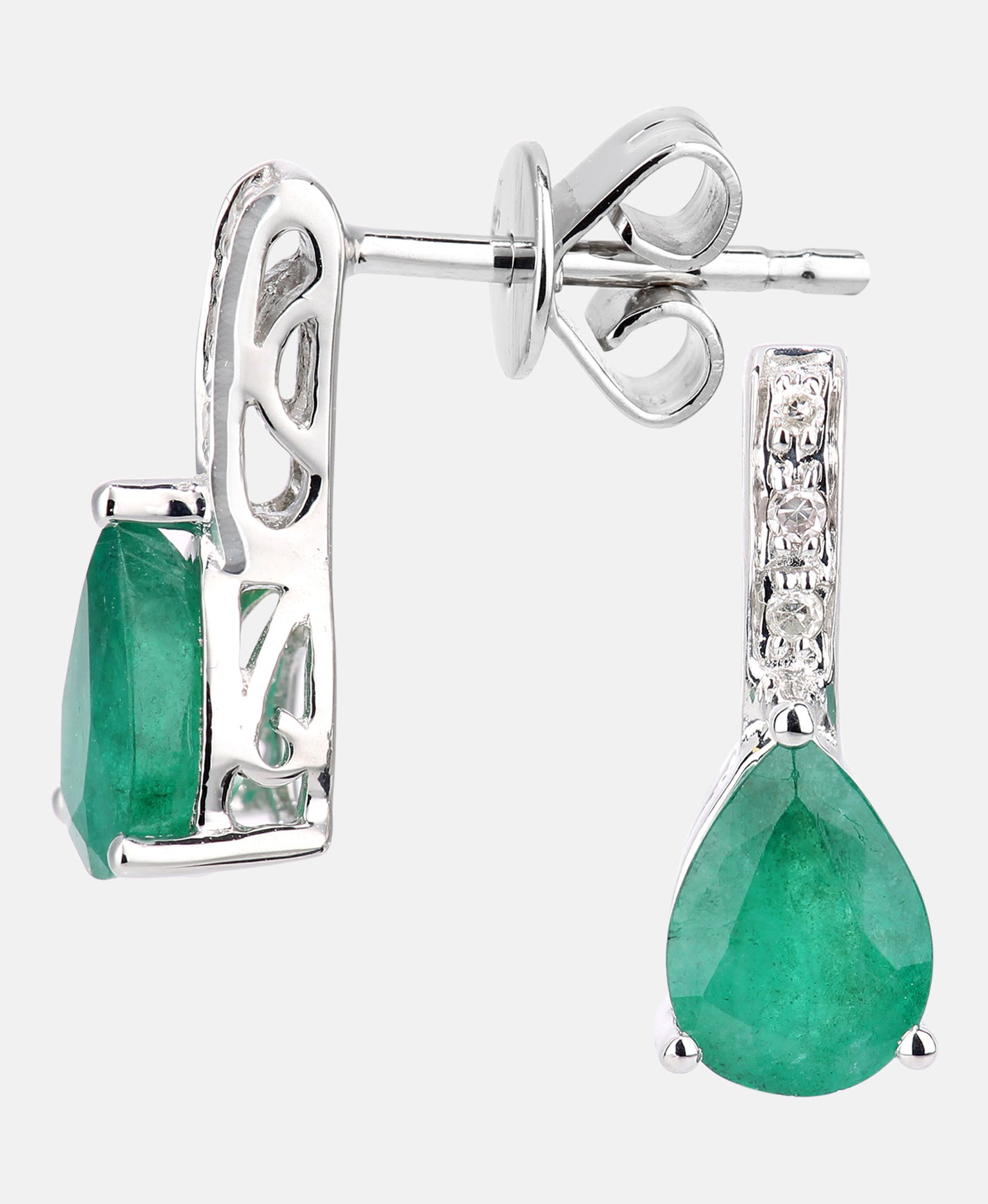 DIAMANT LETERNEL Earrings Silver