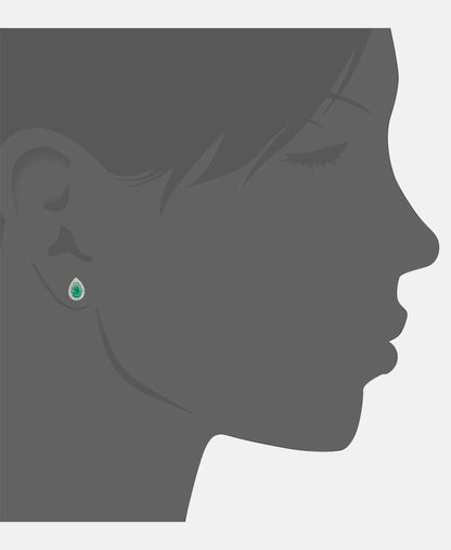 DIAMANT LETERNEL Earrings Green