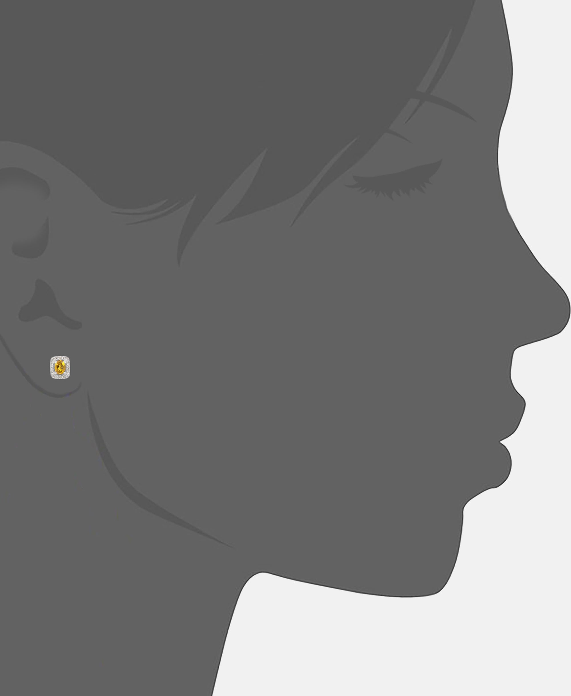 DIAMANT LETERNEL Earrings Silver