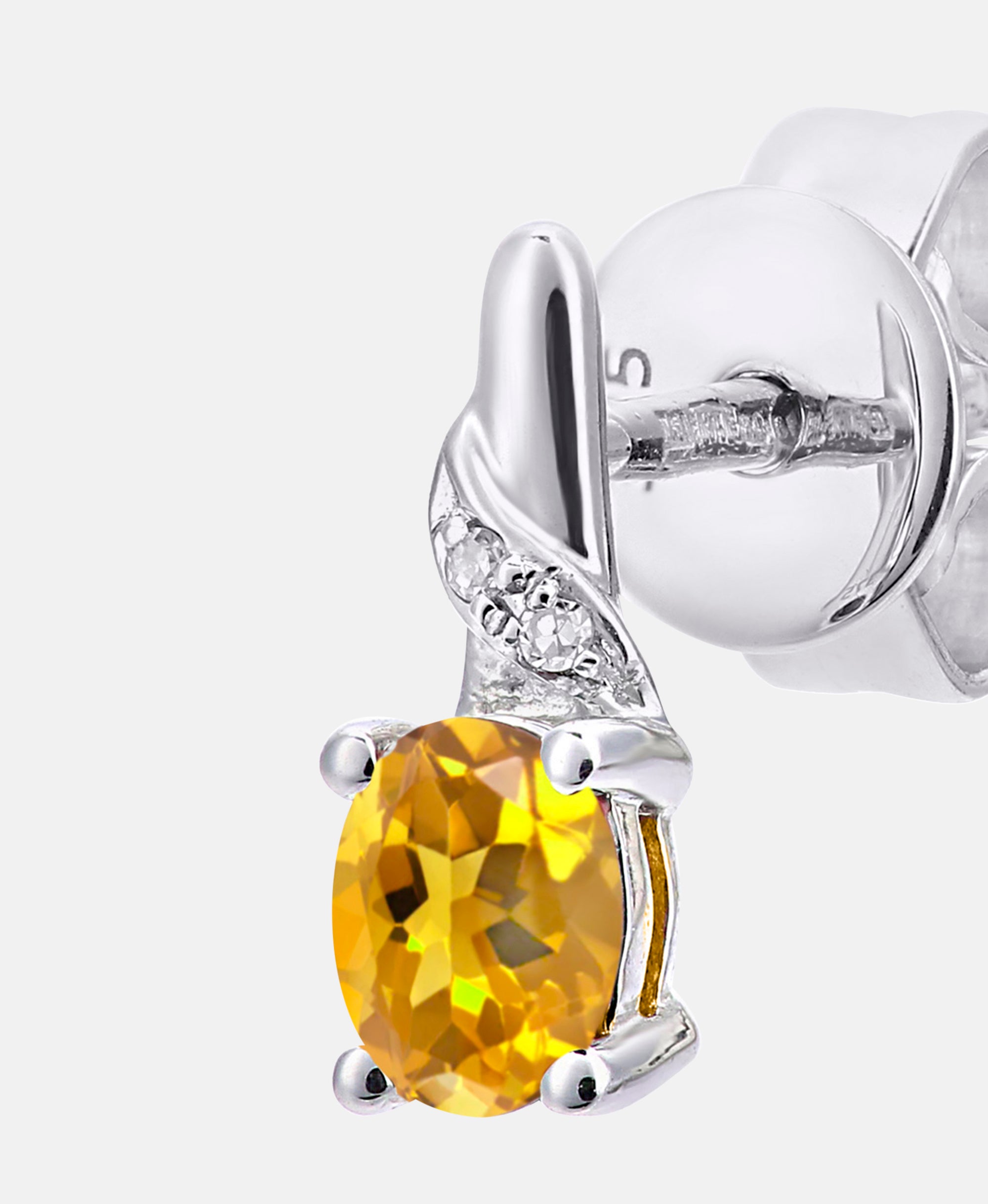 DIAMANT LETERNEL Earrings Silver