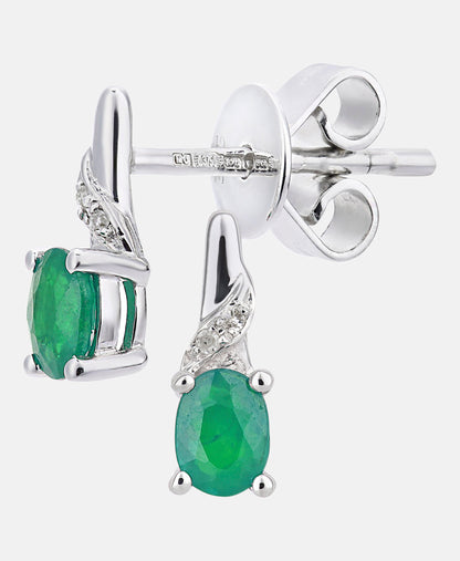 DIAMANT LETERNEL Earrings Green