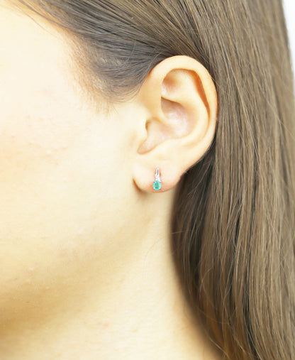 DIAMANT LETERNEL Earrings Green