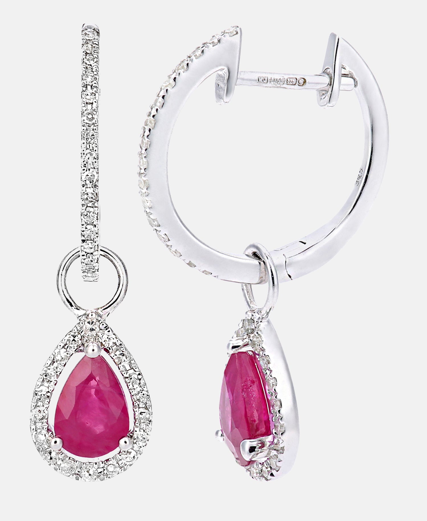 DIAMANT LETERNEL Earrings Silver