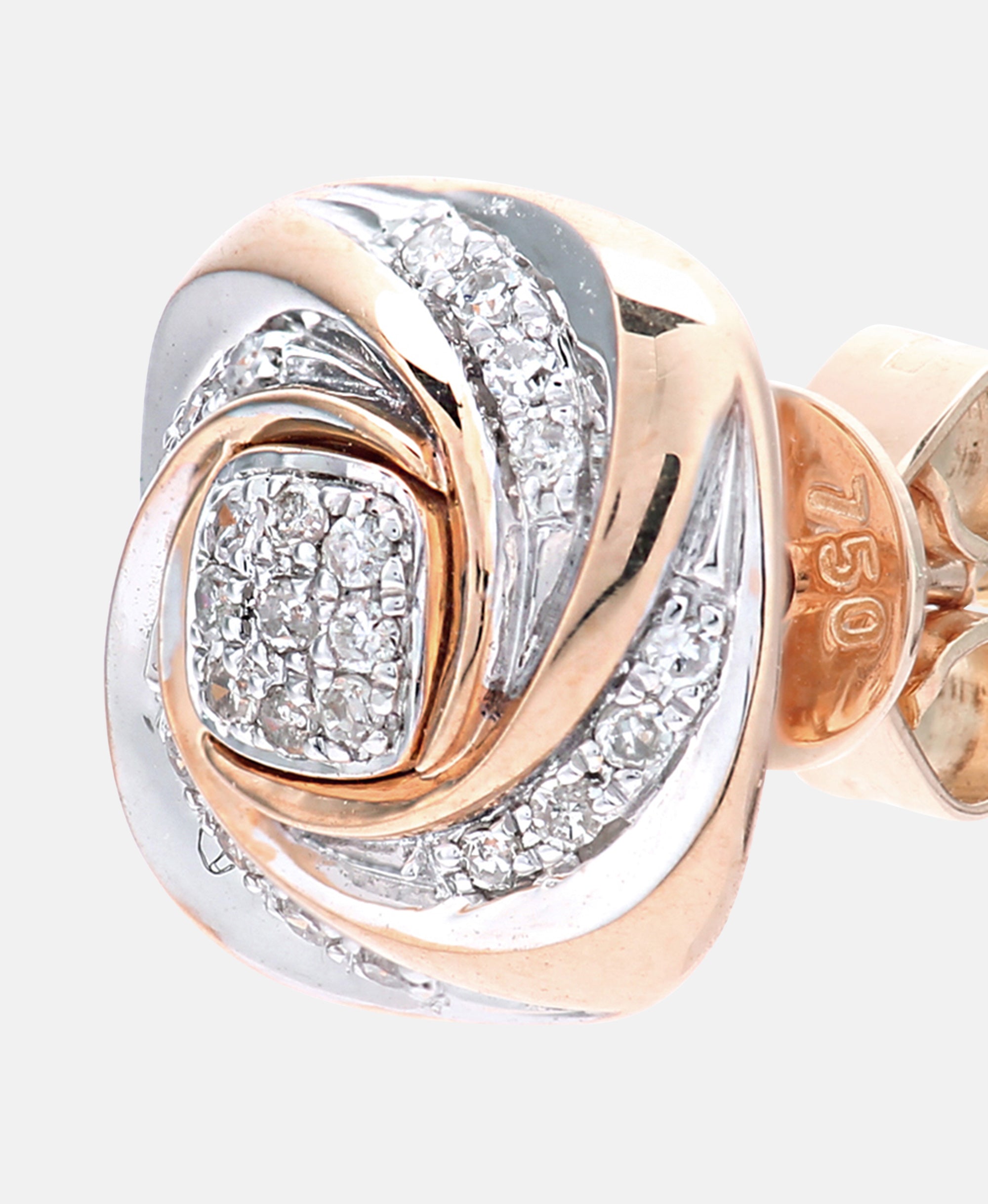 DIAMANT LETERNEL Earrings Rose