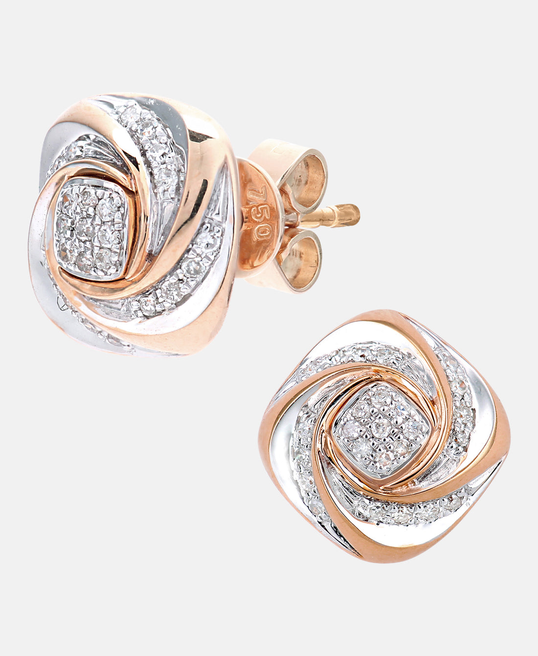 DIAMANT LETERNEL Earrings Rose
