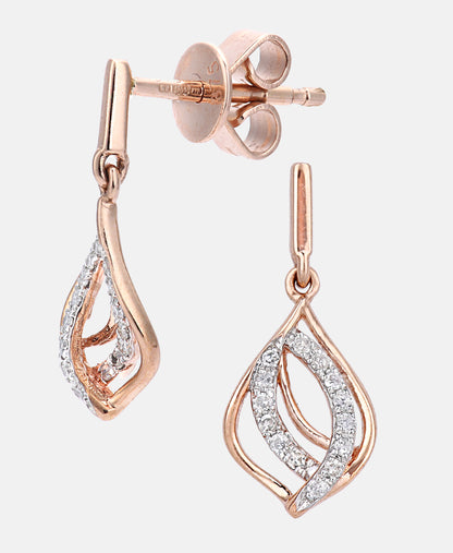 DIAMANT LETERNEL Earrings Rose gold