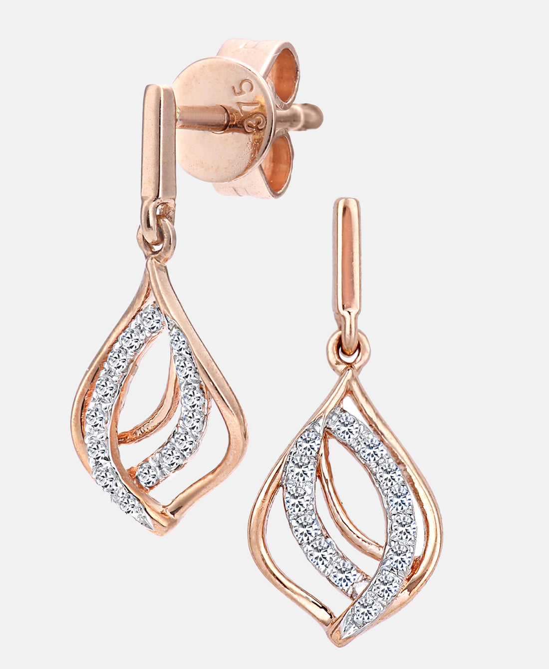 DIAMANT LETERNEL Earrings Rose gold