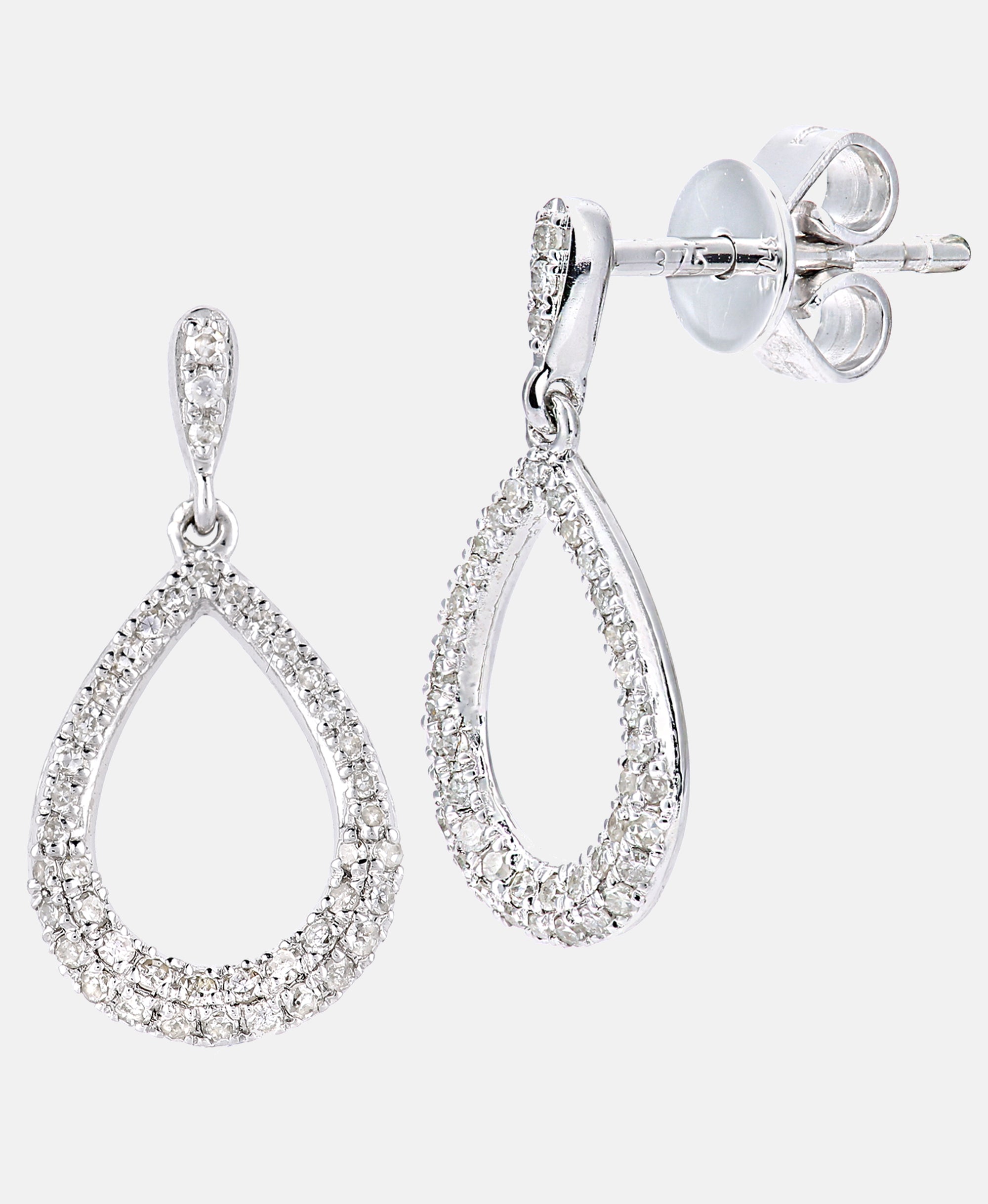 DIAMANT LETERNEL Earrings Silver