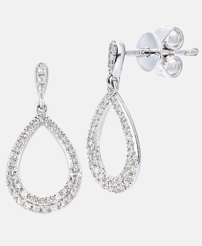 DIAMANT LETERNEL Earrings Silver