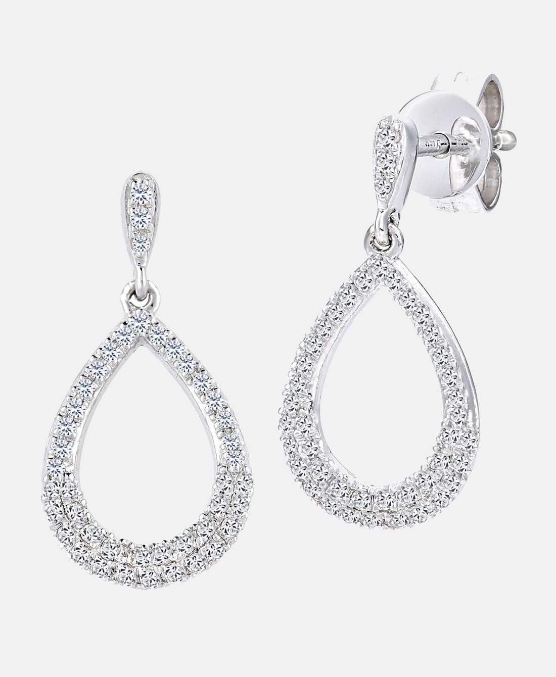 DIAMANT LETERNEL Earrings Silver