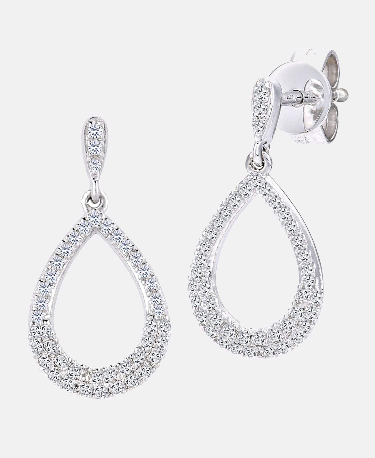 DIAMANT LETERNEL Earrings Silver