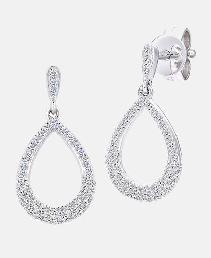 DIAMANT LETERNEL Earrings Silver