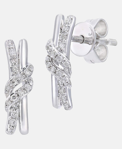 DIAMANT LETERNEL Earrings Silver