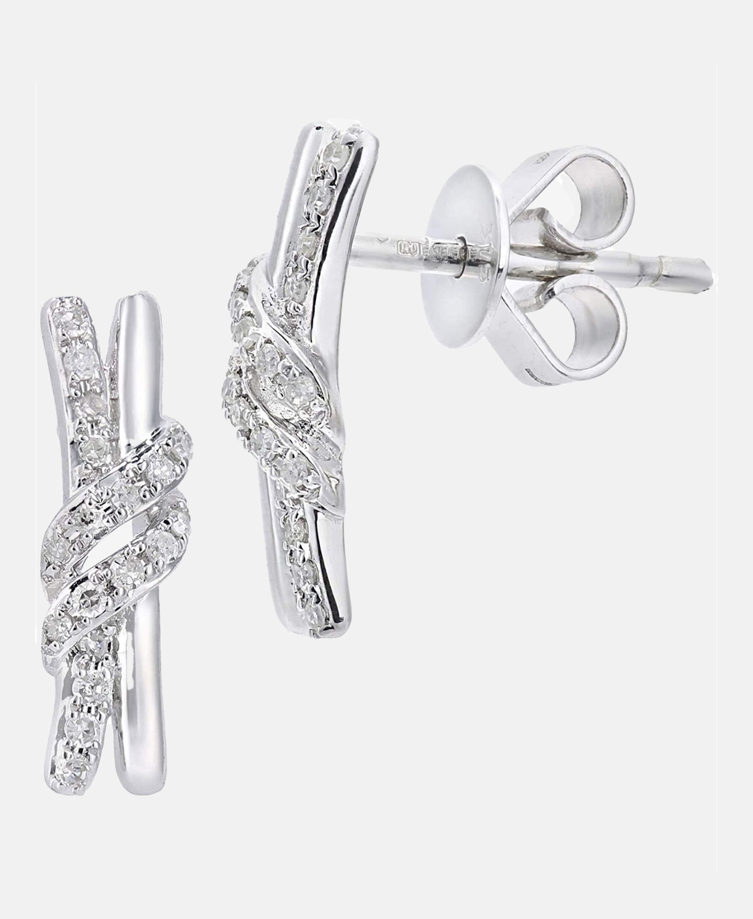 DIAMANT LETERNEL Earrings Silver