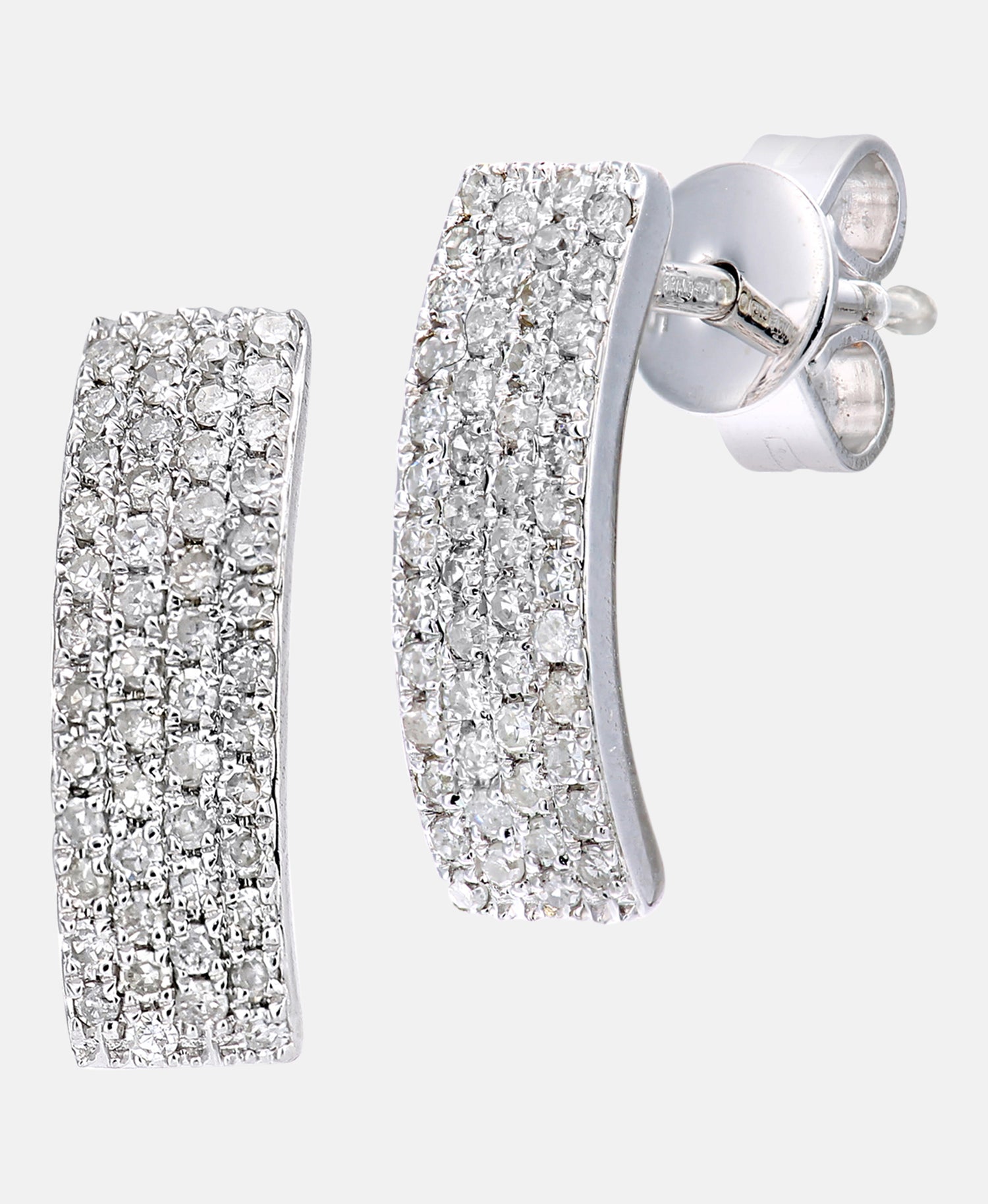 DIAMANT LETERNEL Earrings Silver