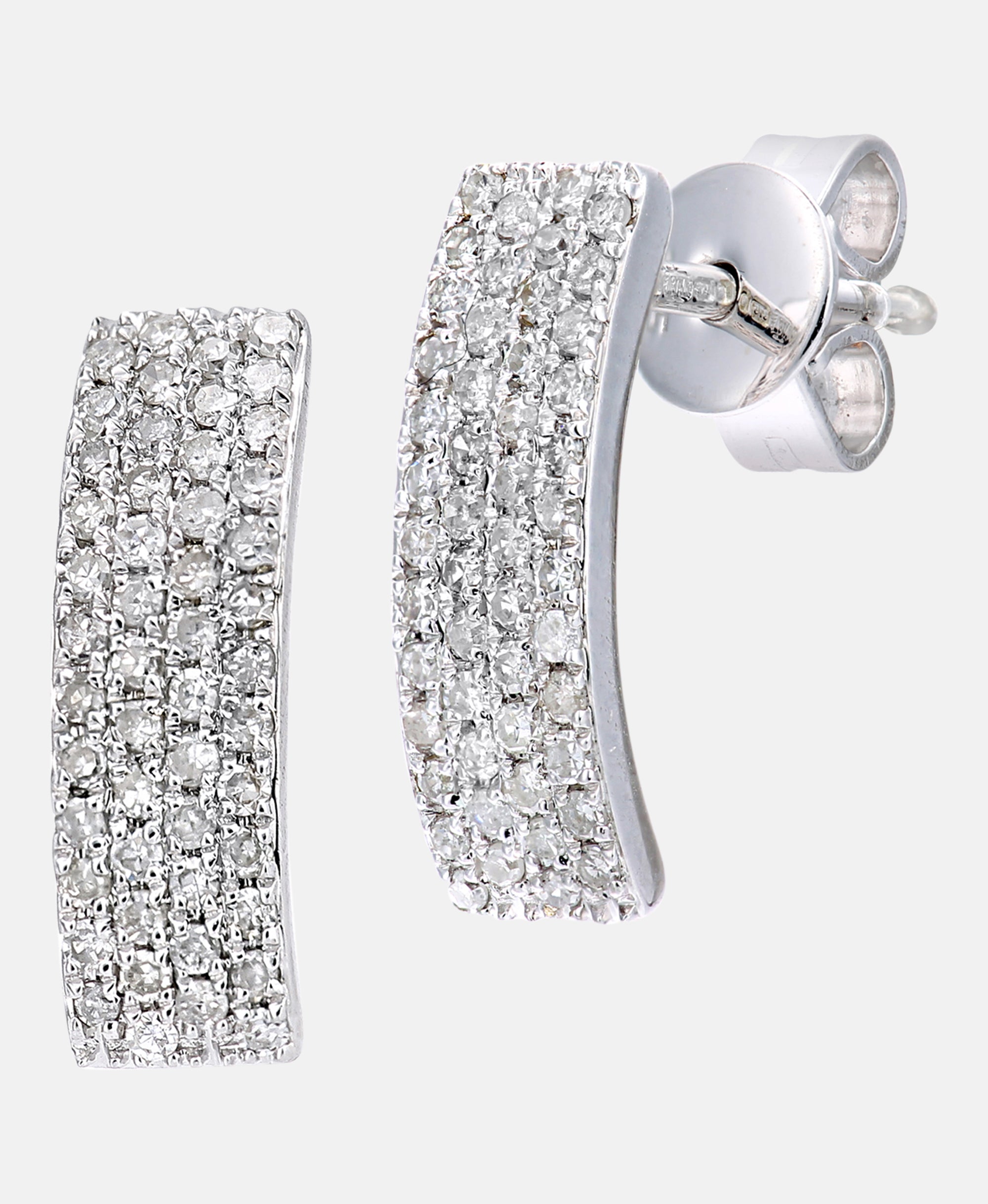 DIAMANT LETERNEL Earrings Silver