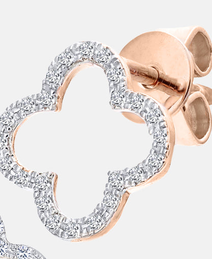 DIAMANT LETERNEL Earrings Rose gold