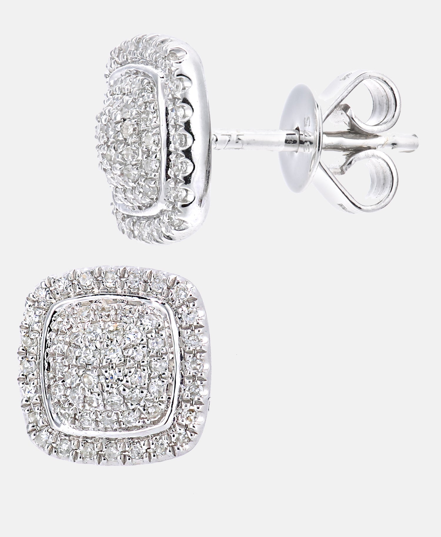 DIAMANT LETERNEL Earrings Silver