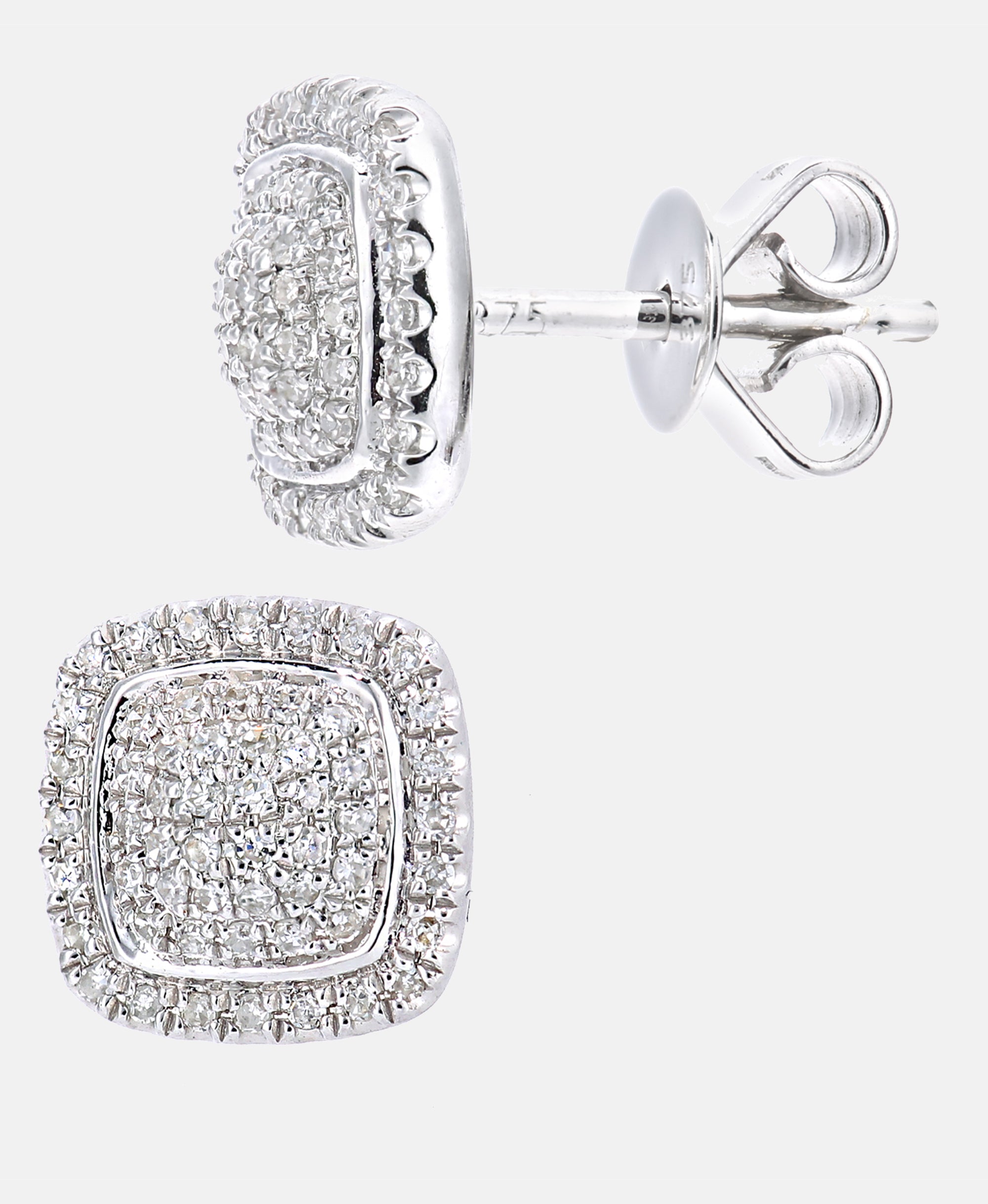 DIAMANT LETERNEL Earrings Silver