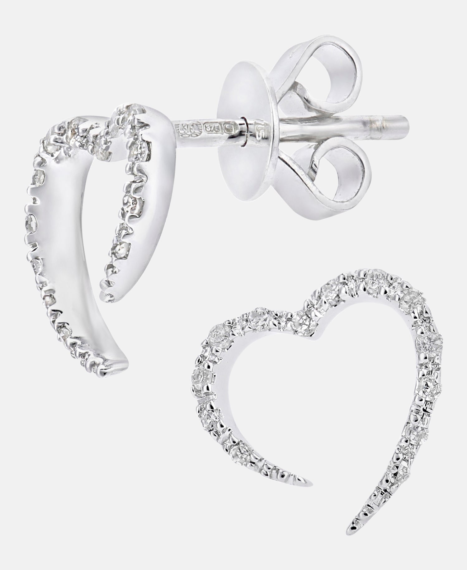 DIAMANT LETERNEL Earrings Silver