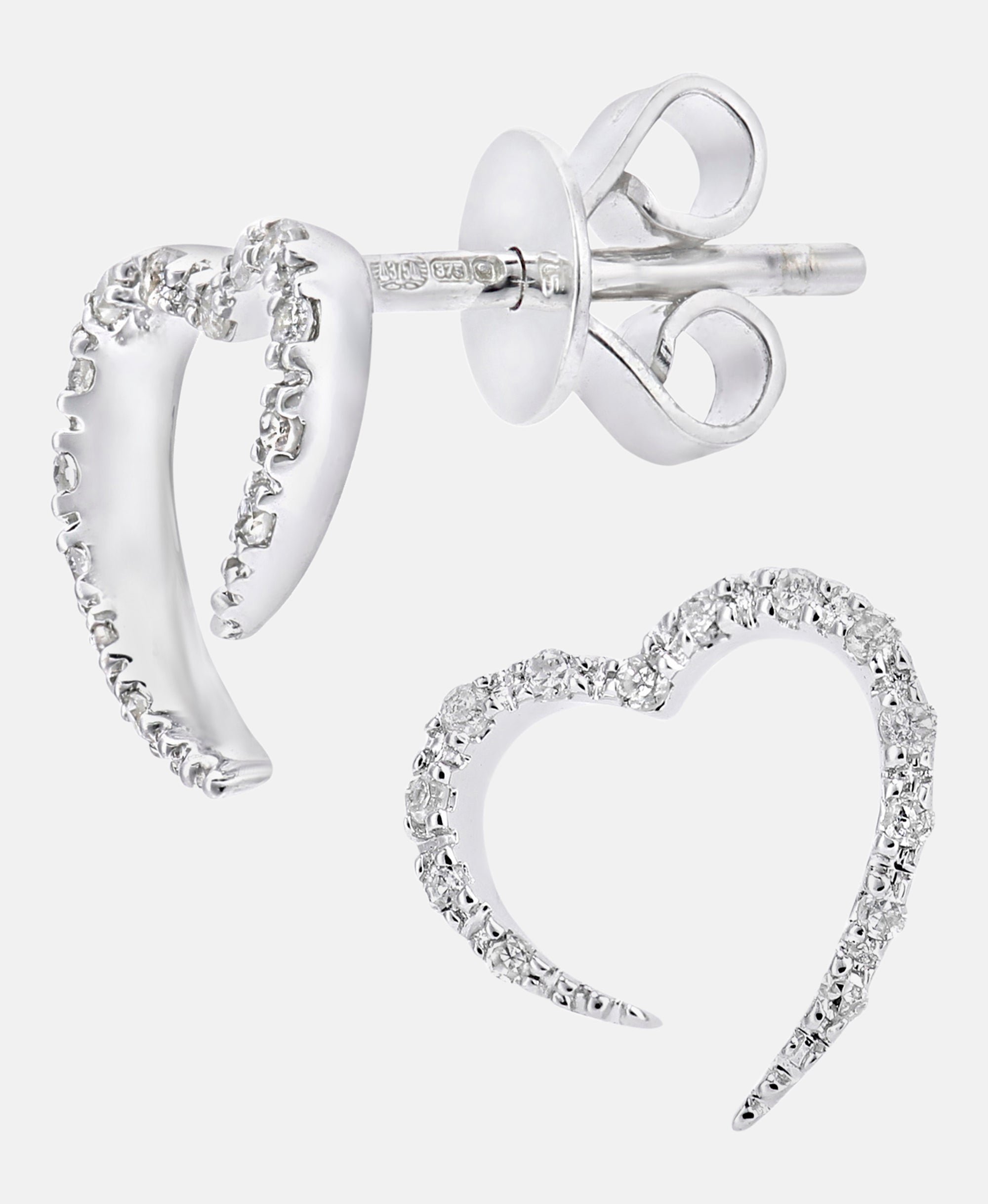 DIAMANT LETERNEL Earrings Silver