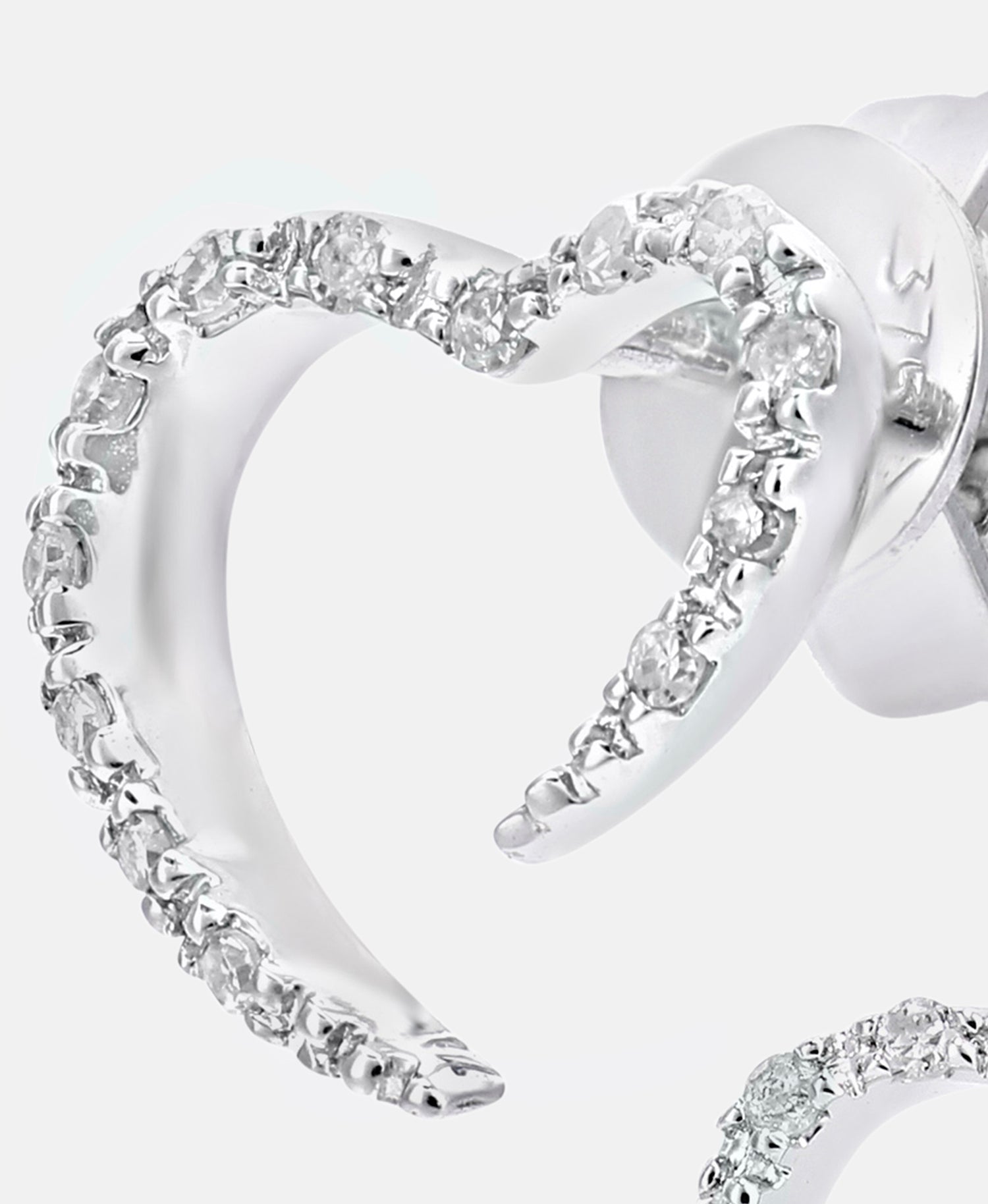 DIAMANT LETERNEL Earrings Silver